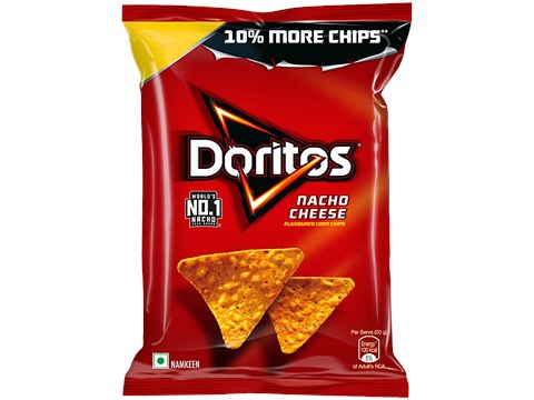 Doritos Nacho Cheese Chips, 142 g