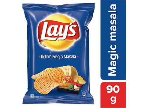 Lay's Potato Chips - India's Magic Masala, 90 g