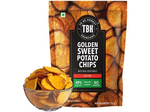 To Be Honest Golden Sweet Potato With Peri Peri, 75 g