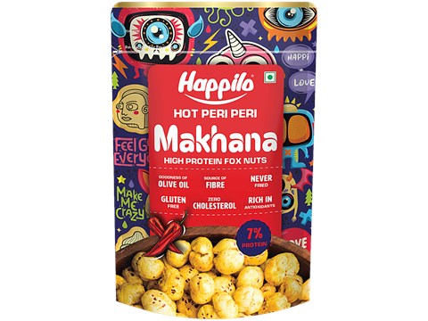 Happilo Premium Peri Peri Makhana, 55 g