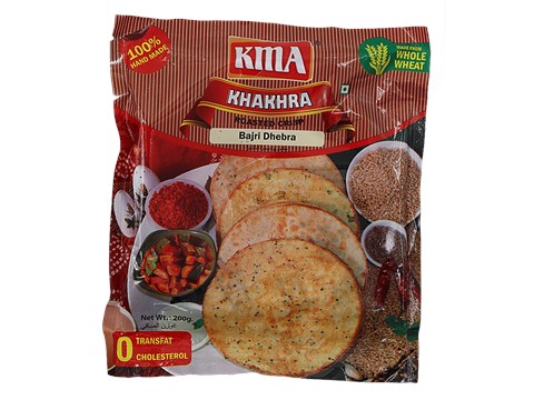 Kma  Roasted Crisp Khakhra - Bajri Dhebra, 200 g