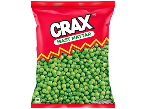 Crax Mast Matar Namkeen, 160 g