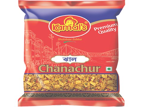 KAMAL'S Kolkata Jhal Chanachur - Crispy, Crunchy, Delicious Snack, 180 g