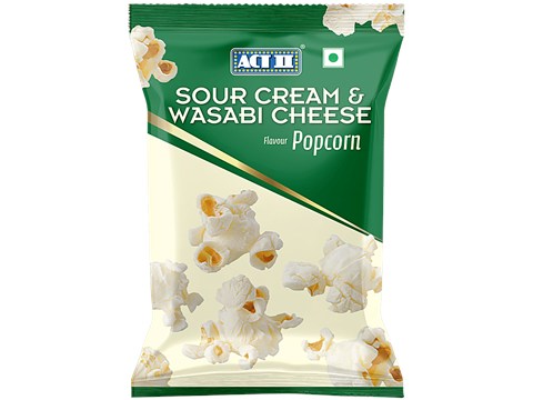 ACT II Sour Cream & Wasabi Cheese Flavour Popcorn, 50 g
