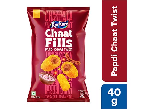 Kurkure Chaat Fills - Papdi Chaat Twist, 40 g