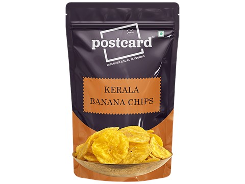 Postcard Kerala Masala Banana Chips - Super Crispy, Authentic Flavour & Taste, 120 g