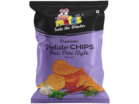 mota's Premium Potato Chips - Peri Peri Style, 100 g