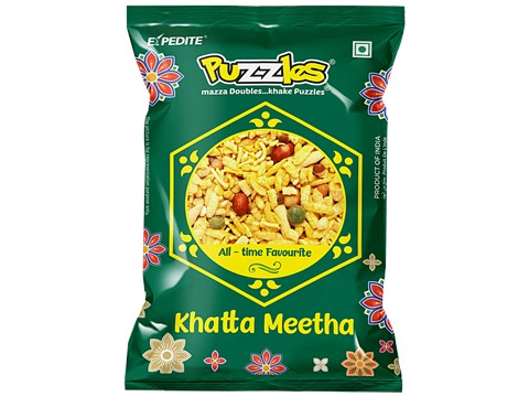Puzzles  Khatta Meetha Namkeen, 150 g