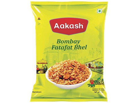 Aakash Bombay Fatafat Bhel - Authentic Taste & Flavour, 150 g