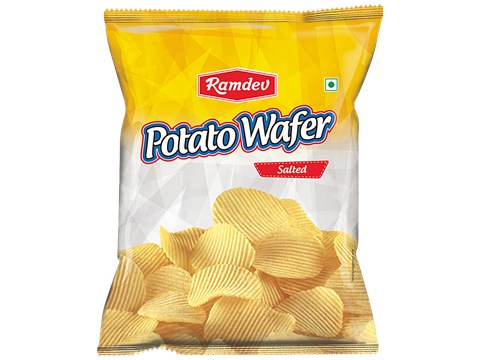 Ramdev Wafer - Potato, Salted, 34 g