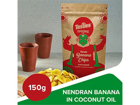 Tasties Origins Kerala Banana Chips, 150 g