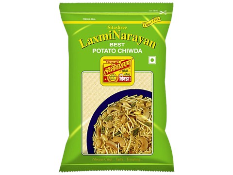 LAXMINARAYAN Potato Chiwda, 500 g