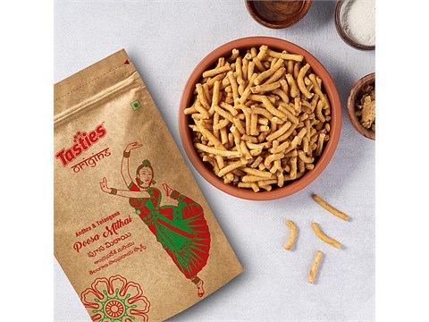 Tasties Origins Poosa Mithai, Telugu Speciality Sev, 150 g