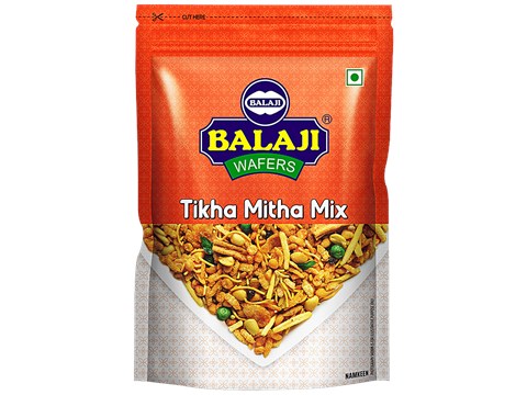 Balaji Namkeen Tikha Mitha Mix, 500 g