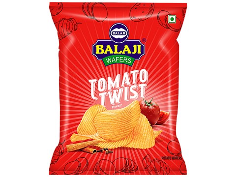 Balaji Wafers - Tomato Twist, 140 g