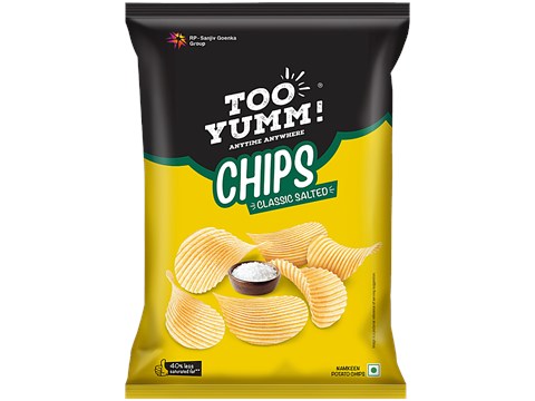 Too Yumm! Classic Salted Potato Chips, 82 g