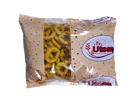UTSAV Rings - Crunchy & Crispy Snack, 500 g