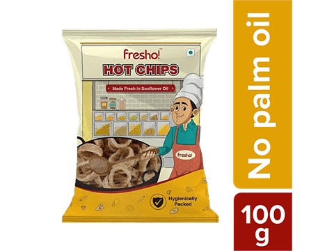 fresho! Hot Chips - Onion Rings, 100 g