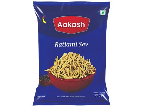 Aakash Ratlami Sev Namkeen, 150 g