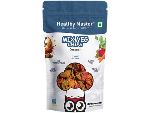 Healthy Master Masala Mix Veg Chips, 30 g