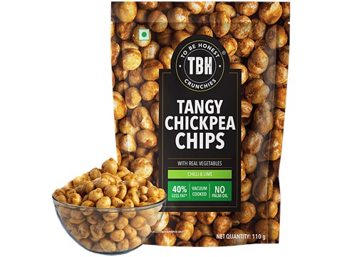 To Be Honest Tangy Chickpea With Chilli & Lime, 110 g
