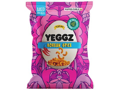 Yeggz Korean Spice - Puffed Curls, 50 g