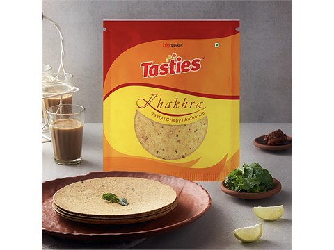 Tasties Whole Wheat Khakhra Tangy Pudina, 180 g