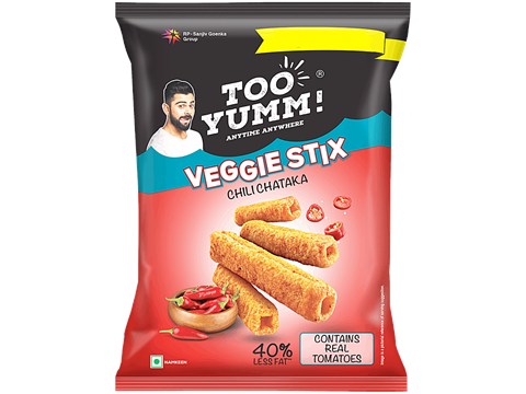Too Yumm! Chilli Chataka Veggie Stix, 75 g