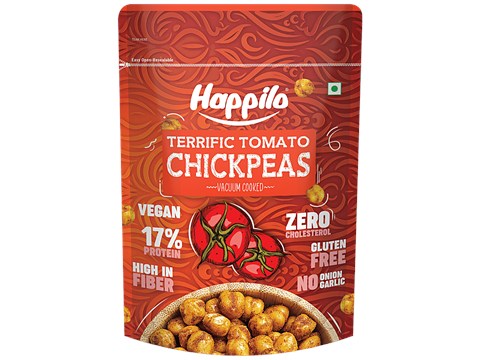 Happilo Terrific Tomato Chickpeas, 110 g