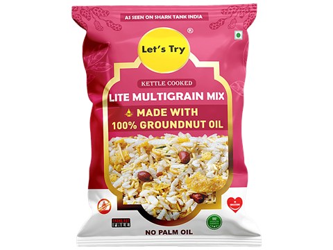 Let's Try Lite Multigrain Mix - Kettle Cooked, 180 g