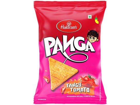 Haldiram's Panga Tangy Tomato Namkeen, 86 g