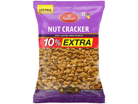 Haldiram's Nut Cracker Namkeen, 210 g