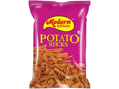 Modern Kitchens Spicy Potato Sticks, 140 g