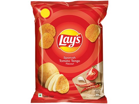Lay's Spanish Tomato Tango Flavour Potato Chips, 48 g