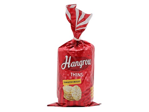 Hangrow Thins - Tomato Chilli, 150 g