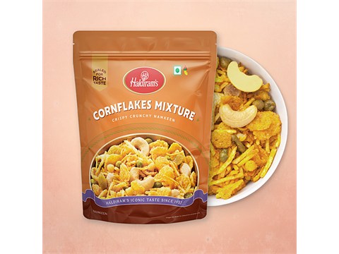 Haldiram's Namkeen - Cornflakes Mixture (Del), 200 g