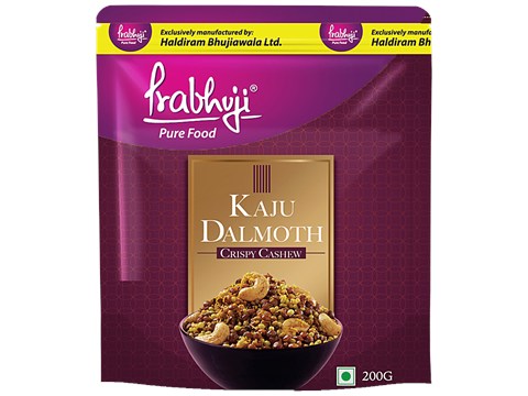 Prabhuji Pure Food Kaju Dalmoth - Crispy Cashew, 200 g
