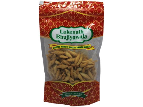 Lokenath Bhujiyawala Gujarati Namkeen - Traditional Evening Teatime Snack, Mildly Spiced, 160 g
