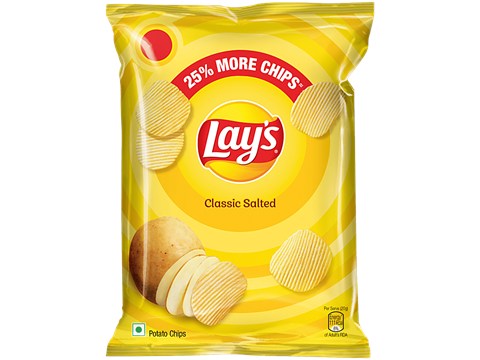 Lay's Classic Salted Potato Chips, 48 g