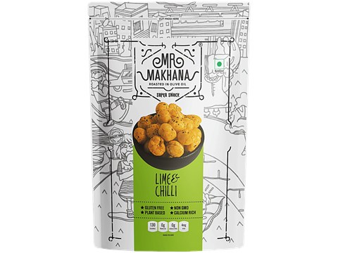 MR. MAKHANA Makhana - Lime & Chilli, 55 g