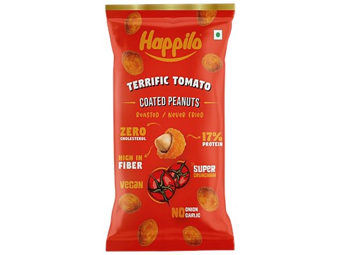 Happilo Terrific Tomato Coated Peanuts, 25 g