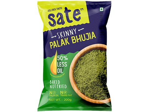 Sate Skinny Palak Bhujia Sev, 200 g