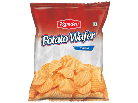 Ramdev Potato Wafer - Tomato, 35 g