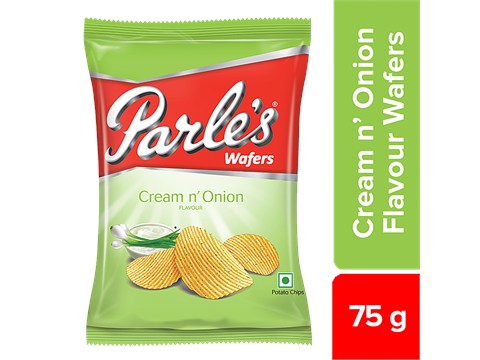 Parle Cream & Onion Wafers, 75 g