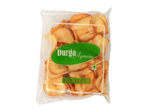 Durga Tapioca Round Chips, 175 g