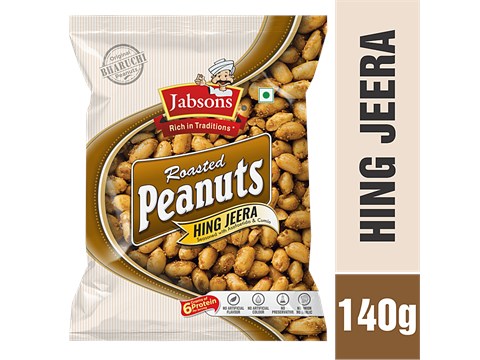 Jabsons Peanuts - Hing Jeera, 140 g
