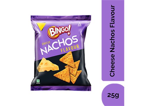Bingo! Nachos - Cheese Flavour, 25 g
