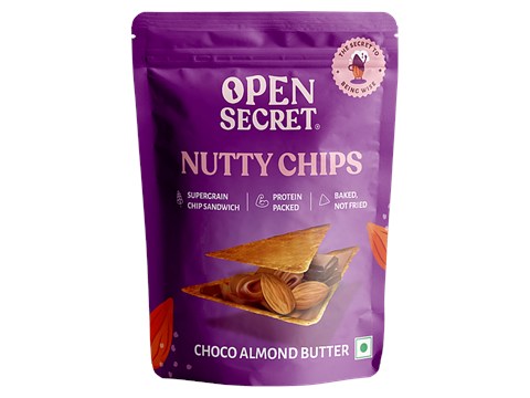 Open Secret Nutty Chips - Choco Almond Butter, 30 g