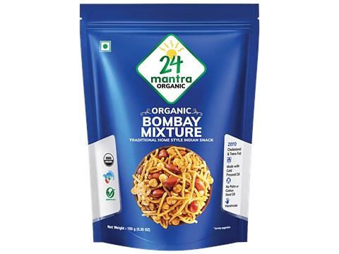 24 Mantra Organic Bombay Mixture, 150 g