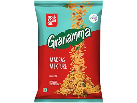 Granamma Crunchy Madras Mixture, 120 g